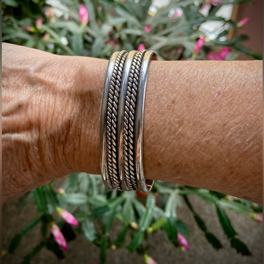 🌵Taxco Sterling Silver Cuff Bracelet